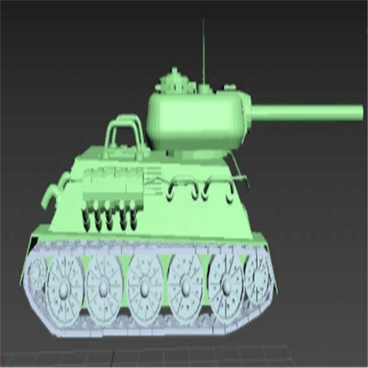 巴里坤充气军用坦克模型